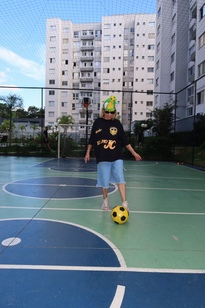 TEE BOXY 'JESUS FC - DOURADO'