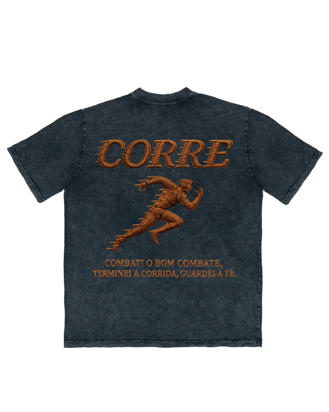 CAMISETA OVERSIZED 'RUN' [FRENTE E COSTAS]