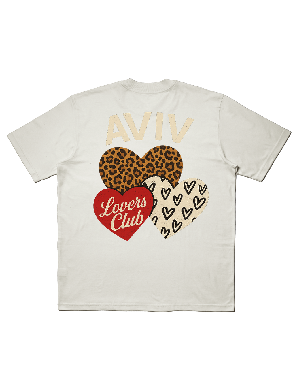 TEE OVERSIZED 'LOVERS CLUB'
