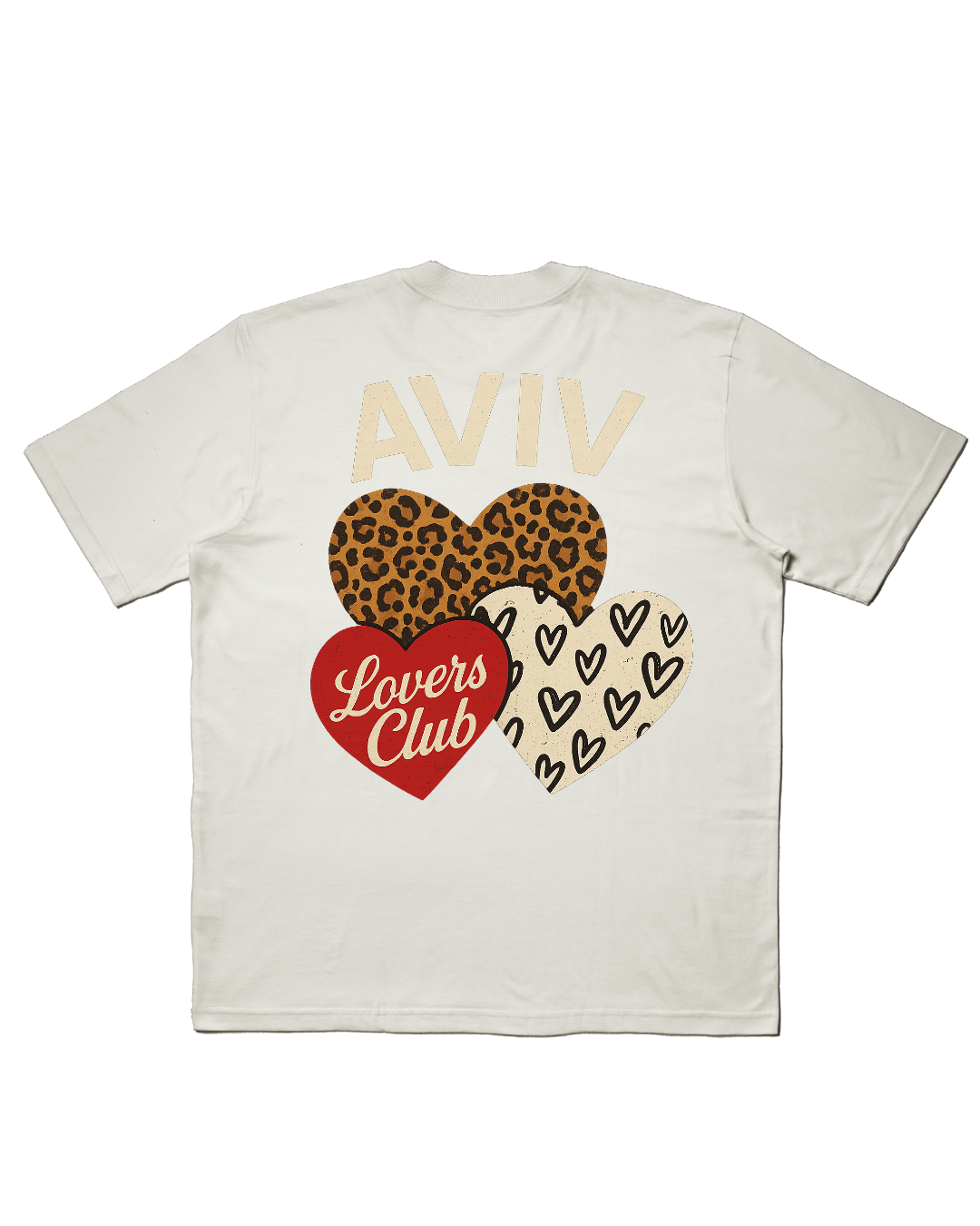 TEE OVERSIZED 'LOVERS CLUB'