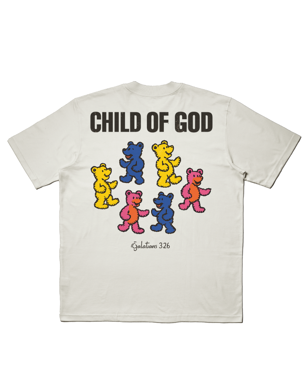 TEE OVERSIZED 'FILHOS DE DEUS'