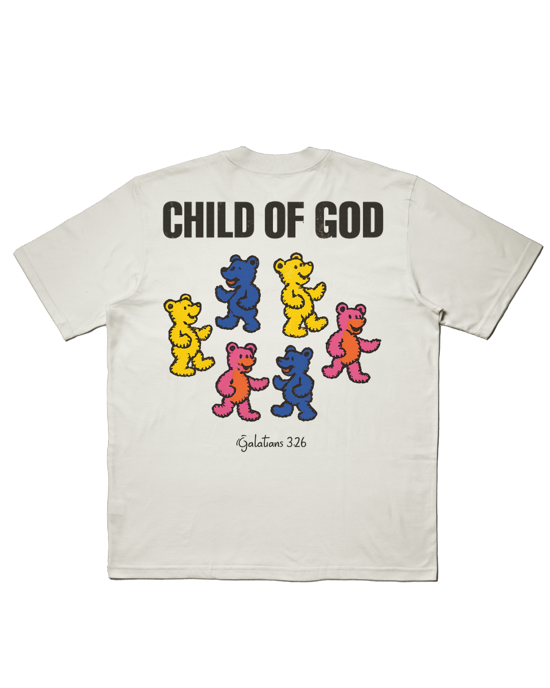 TEE OVERSIZED 'FILHOS DE DEUS'