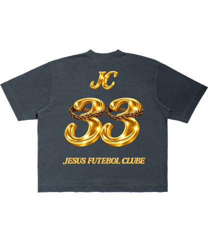 TEE BOXY 'JESUS FC - DOURADO'