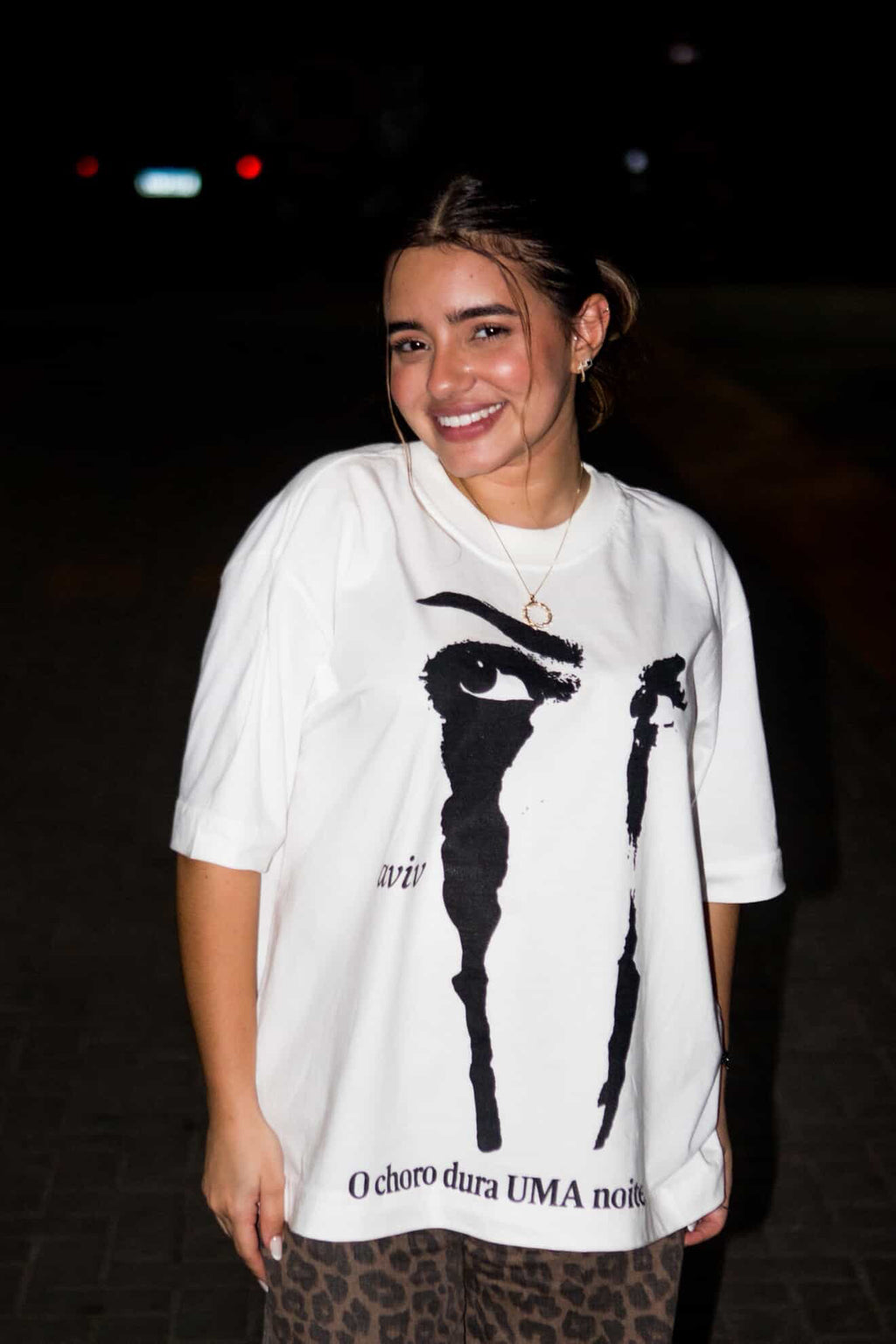 CAMISETA BOXY 'CHORO' [FRENTE]