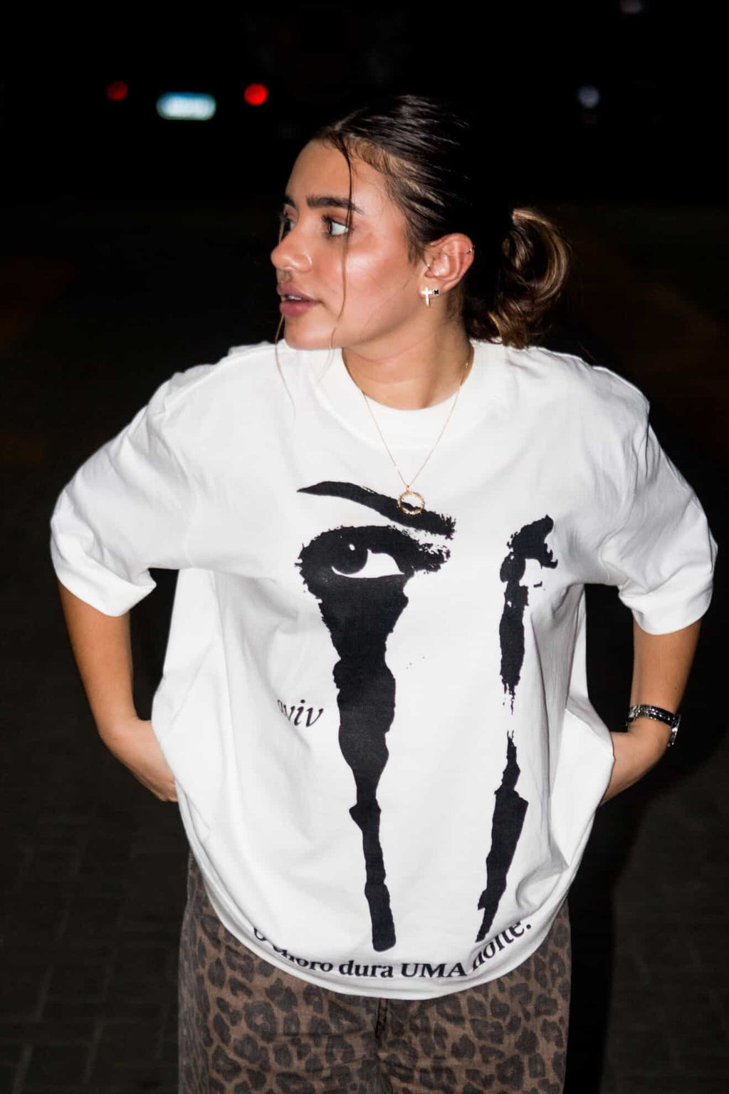 CAMISETA BOXY 'CHORO' [FRENTE]