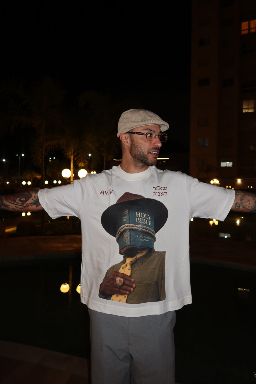 CAMISETA BOXY 'BIBLE FACE'