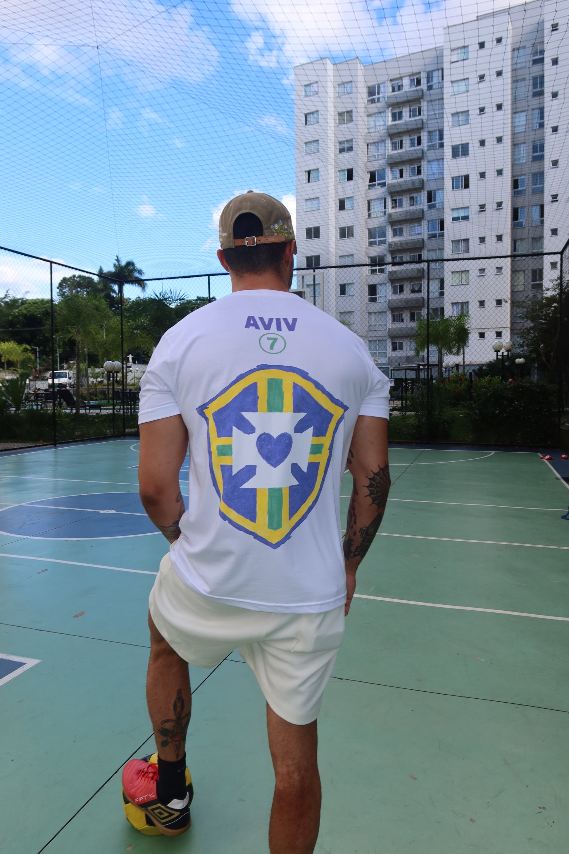 TEE CLÁSSICA 'DEUS É BRASILEIRO'