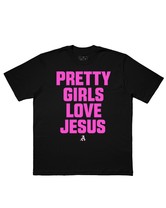 TEE OVERSIZED 'PRETTY GIRLS - INGLÊS'