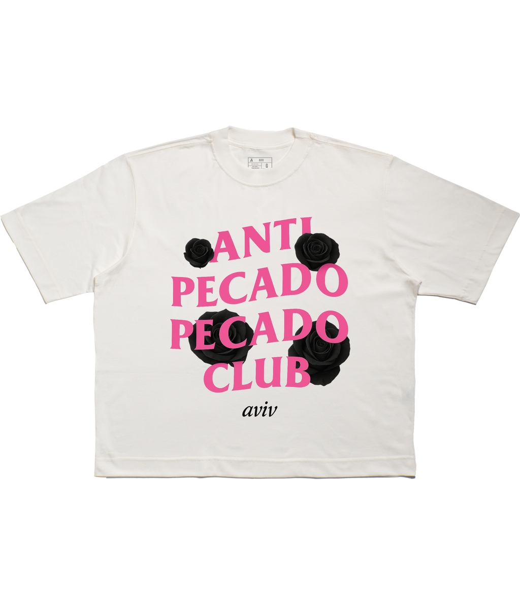 CAMISETA BOXY 'ANTI PECADO'