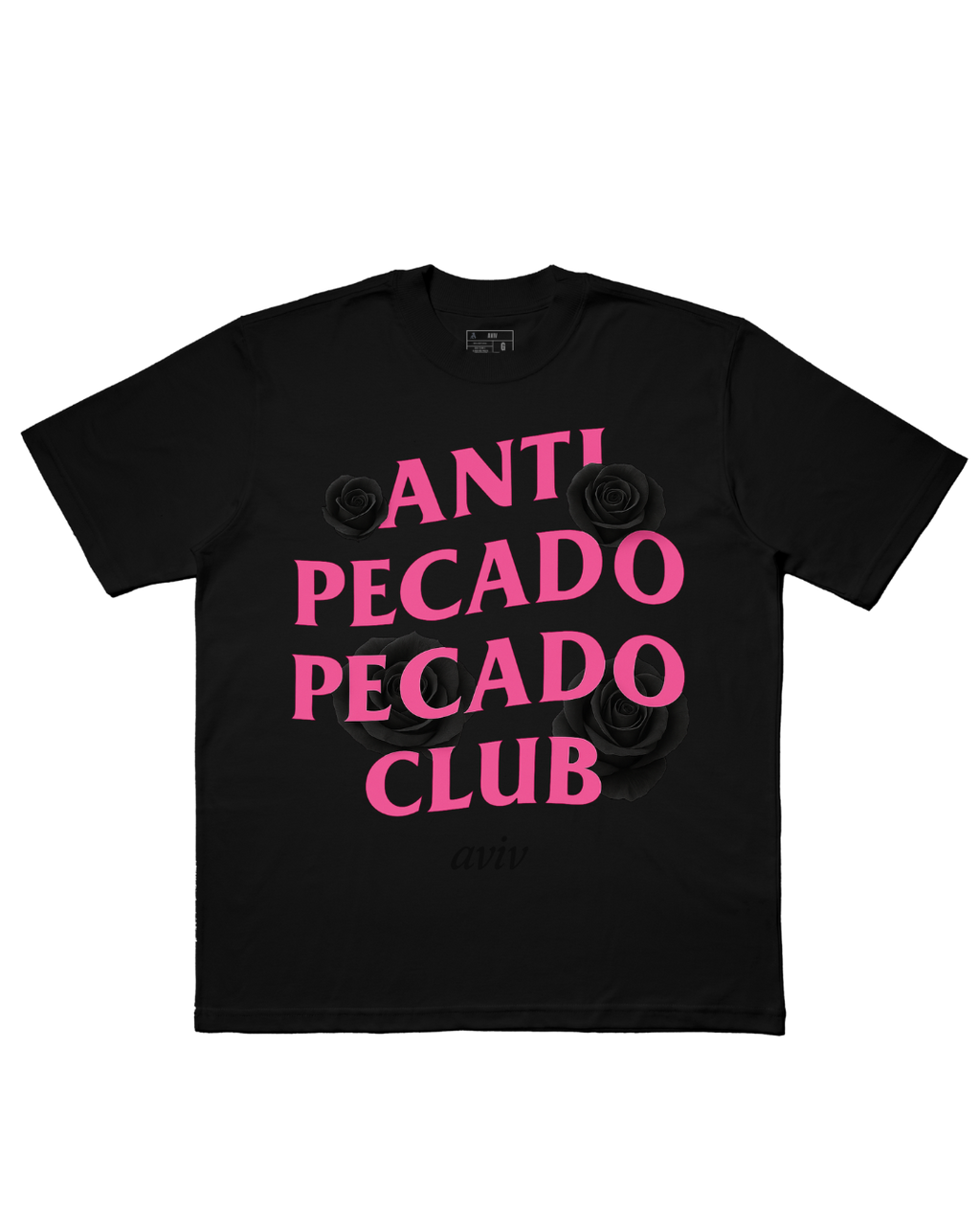 CAMISETA OVERSIZED 'ANTI PECADO' [FRENTE]