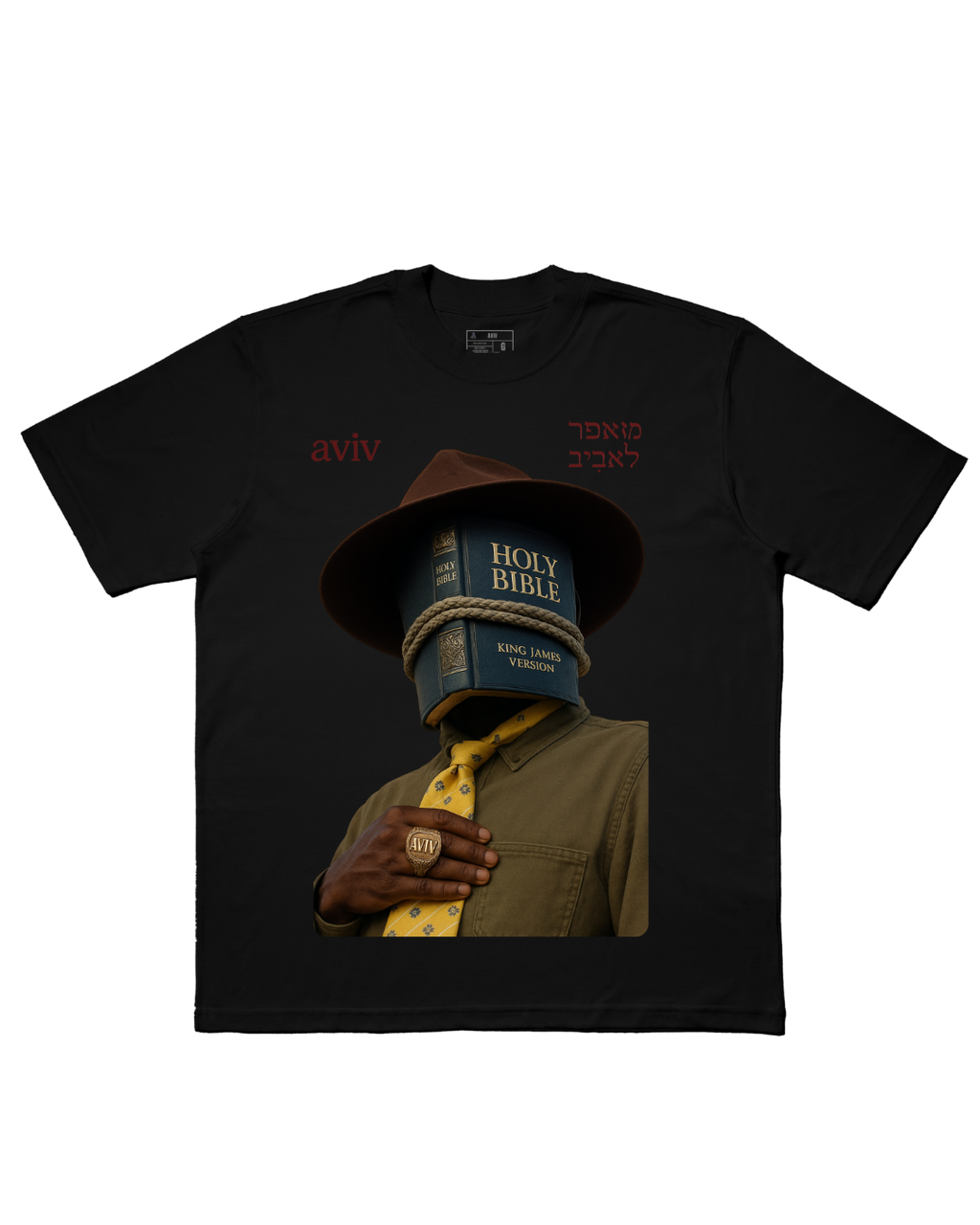 CAMISETA OVERSIZED 'BIBLE FACE'