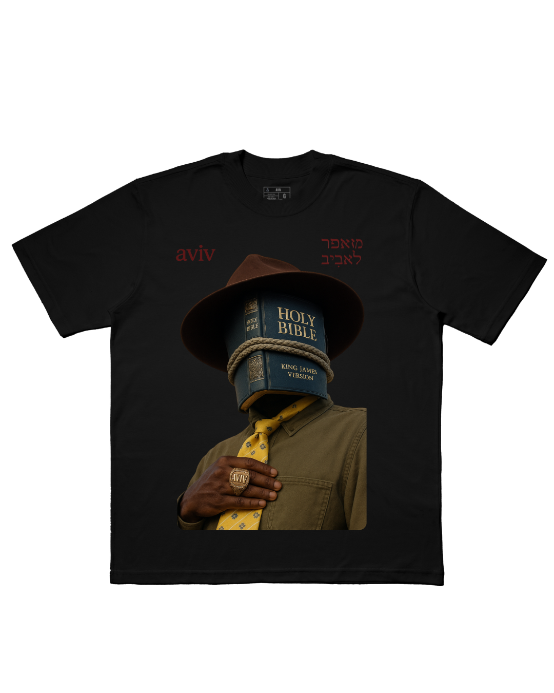 TEE OVERSIZED 'BIBLE FACE'