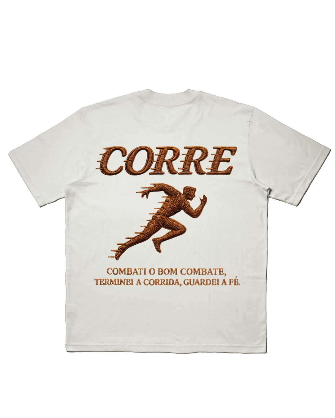 CAMISETA OVERSIZED 'RUN' [FRENTE E COSTAS]