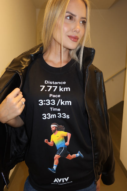 TEE BOXY 'JESUS RUNNING CLUB'
