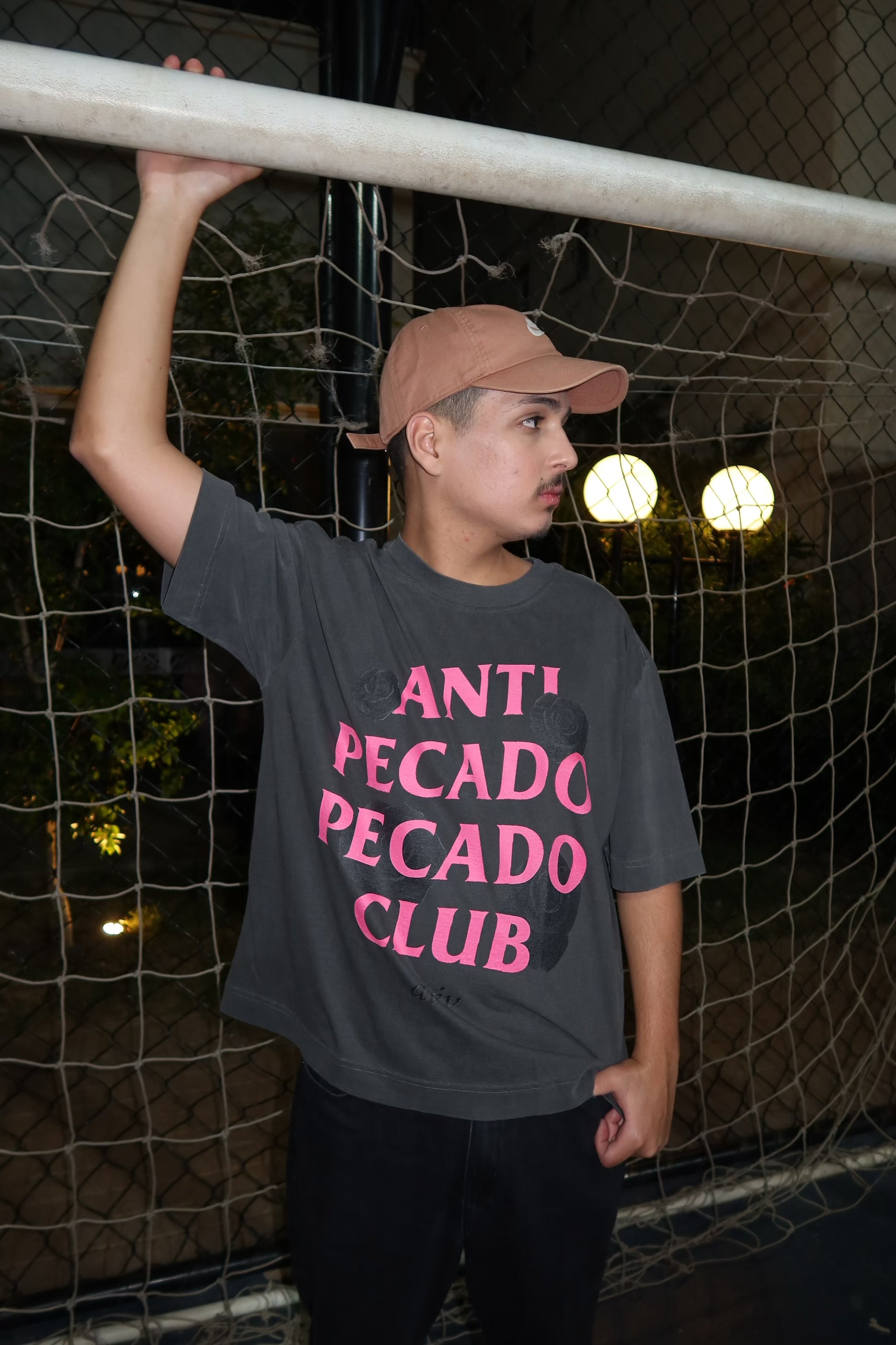 CAMISETA BOXY 'ANTI PECADO'