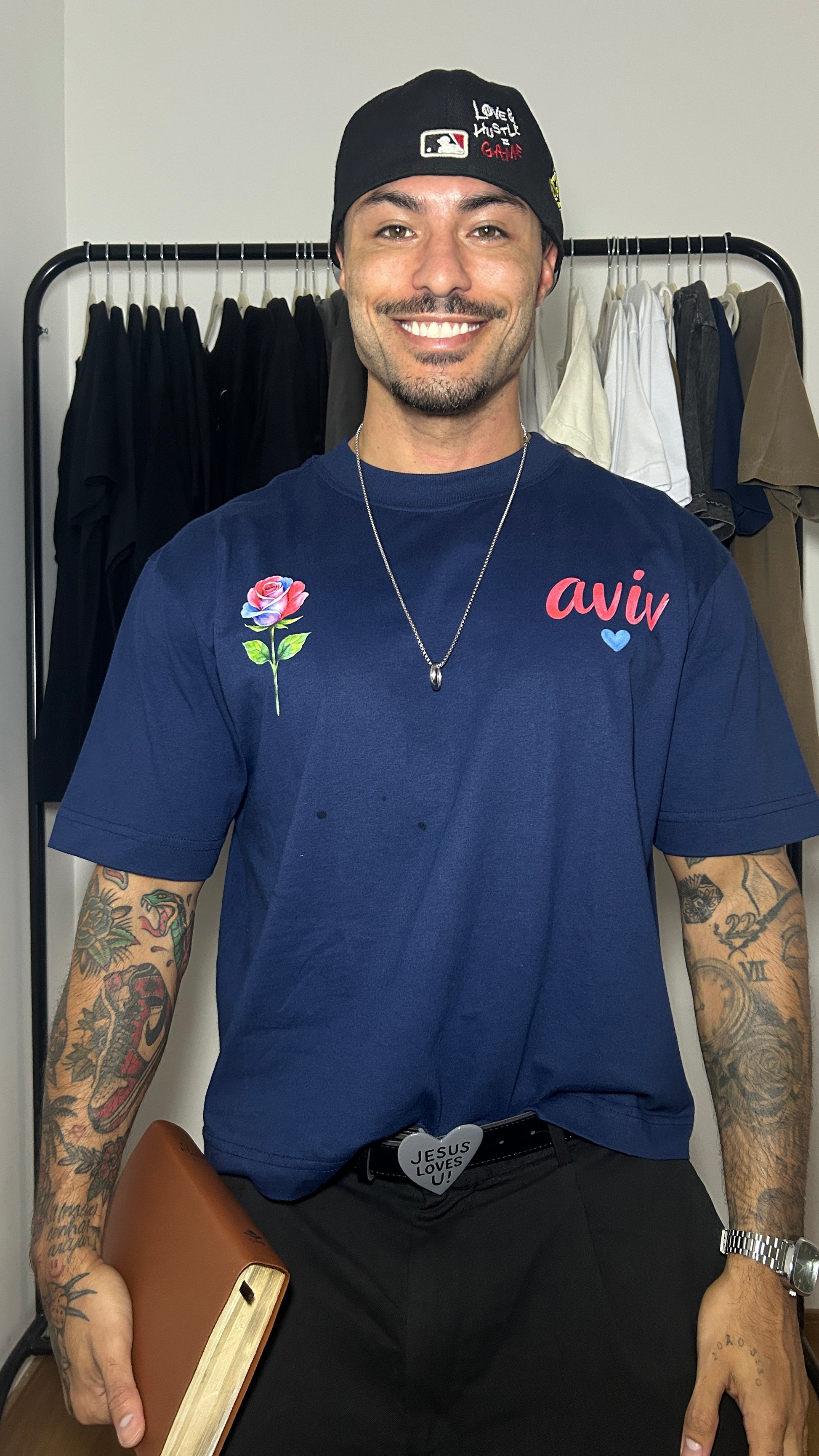 TEE BOXY 'ROMÂNTICOS'