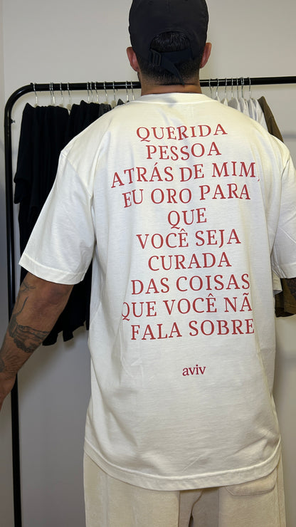 TEE OVERSIZED 'NÃO DESISTA'