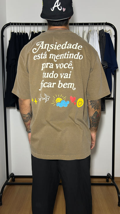 TEE OVERSIZED ‘ANSIEDADE’