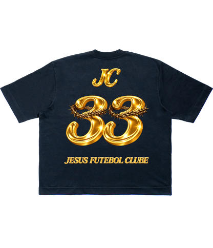 TEE BOXY 'JESUS FC - DOURADO'