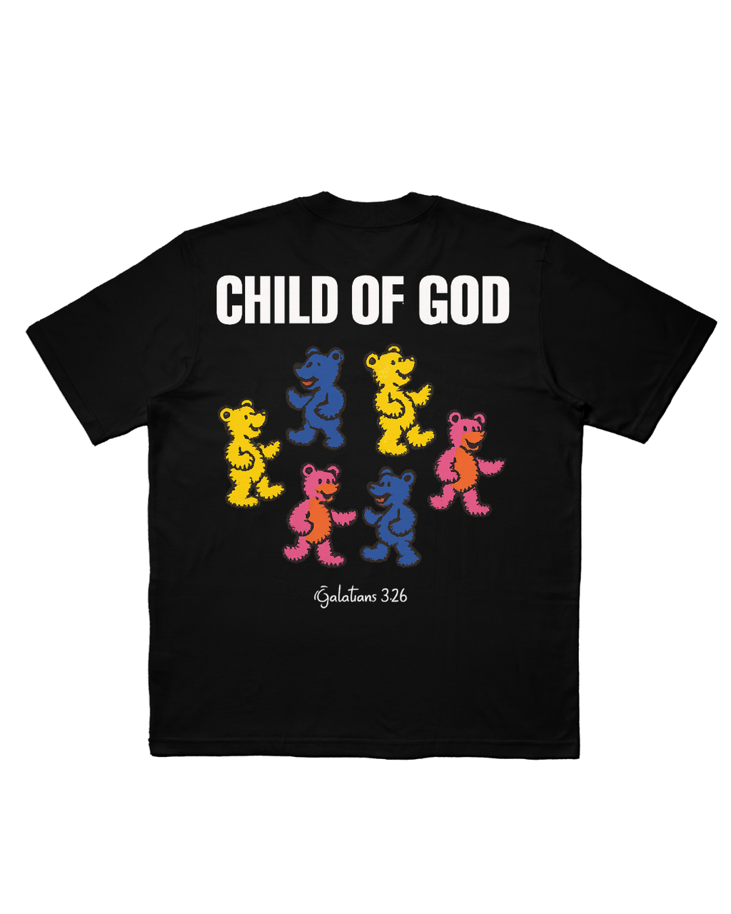 TEE OVERSIZED 'FILHOS DE DEUS'
