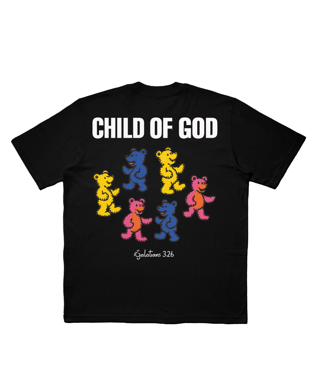 TEE OVERSIZED 'FILHOS DE DEUS'