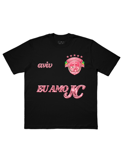 TEE OVERSIZED 'JESUS FC - ROSA'