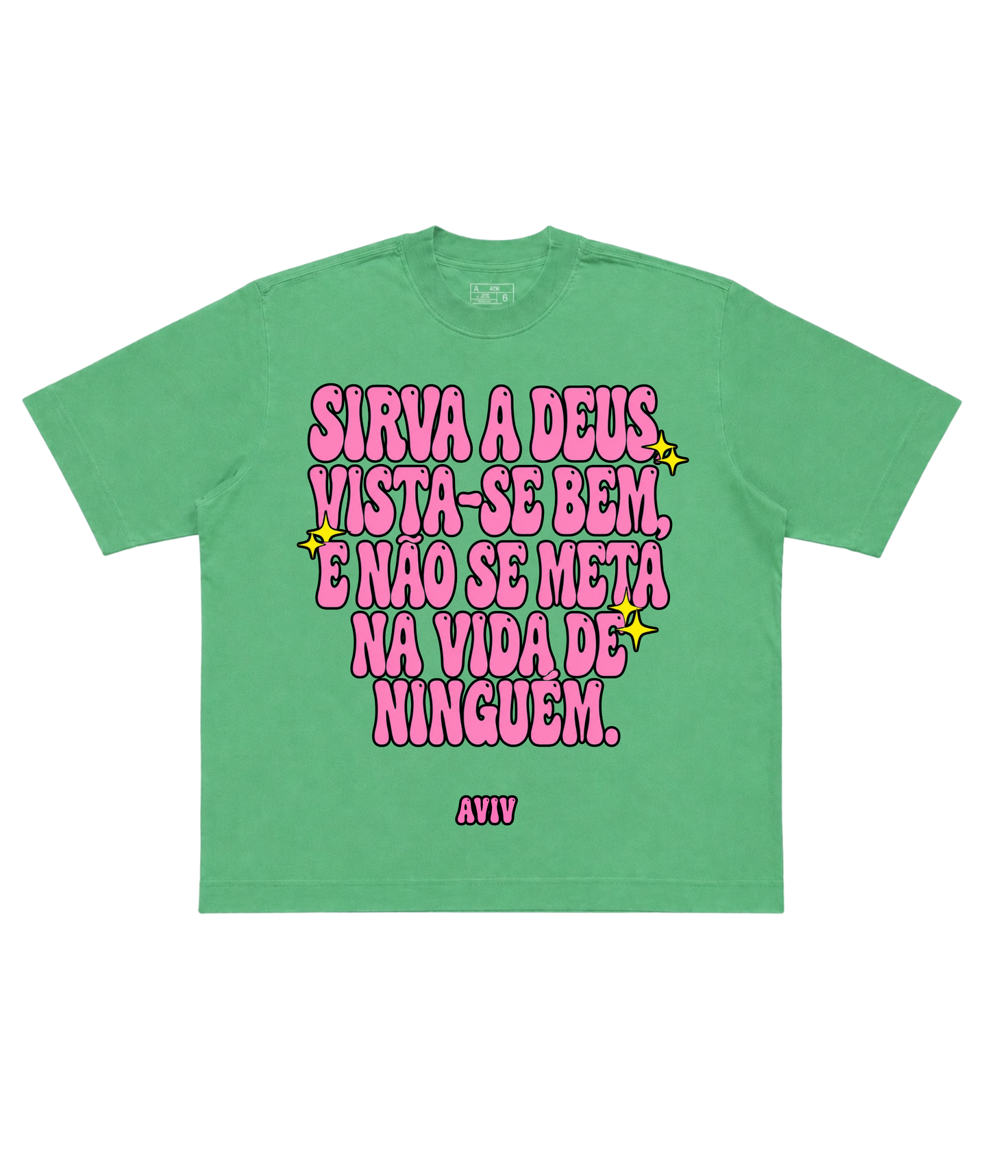 {PRÉ VENDA} TEE BOXY 'DICA’