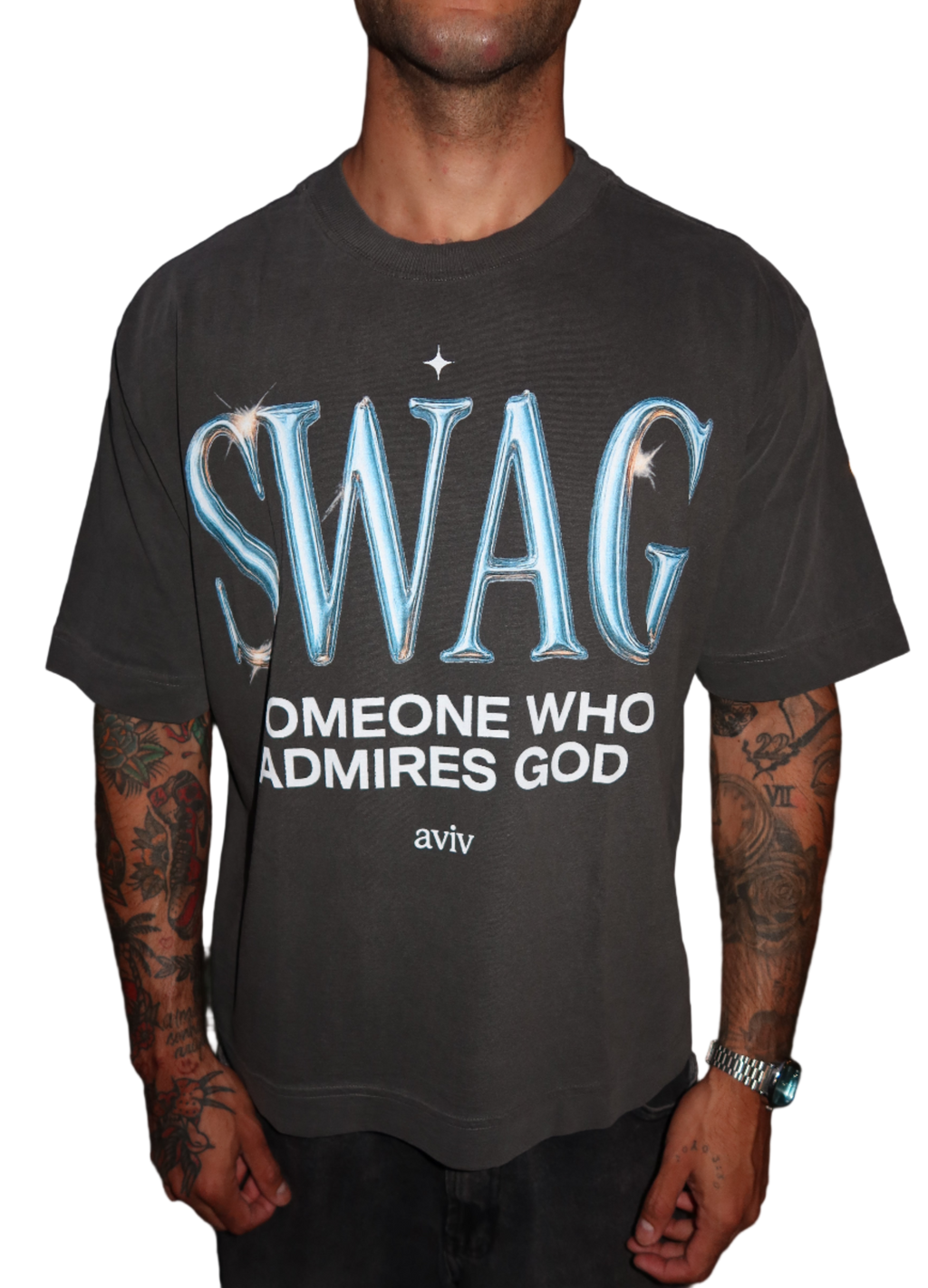 CAMISETA BOXY ‘SWAG’