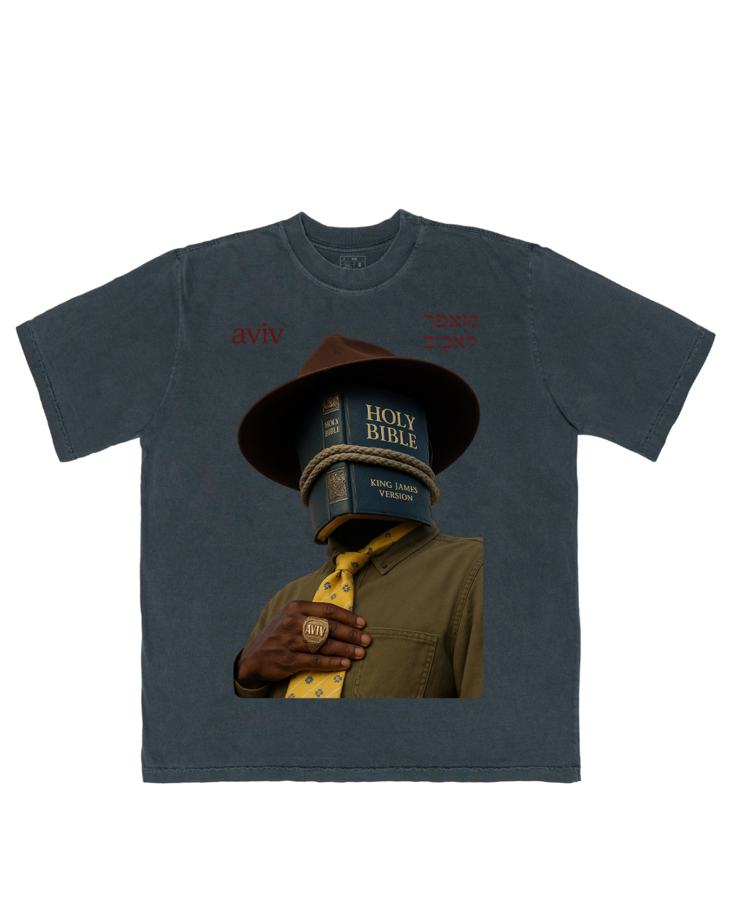 CAMISETA OVERSIZED 'BIBLE FACE'