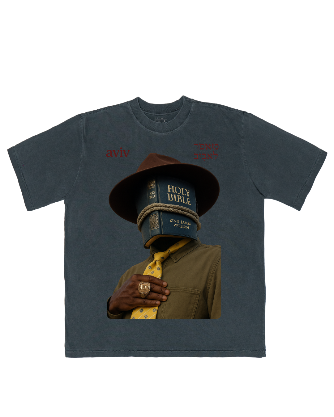 TEE OVERSIZED 'BIBLE FACE'