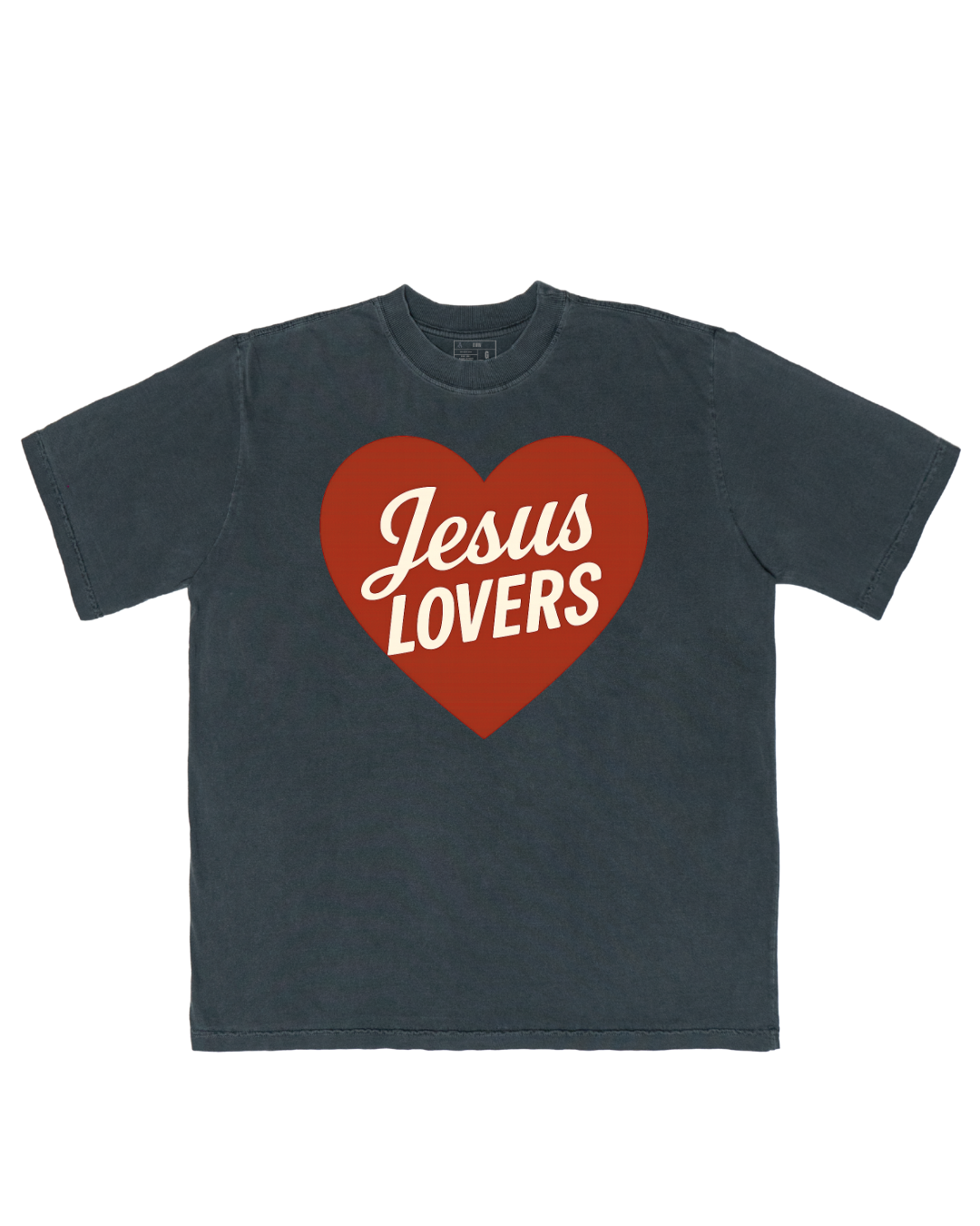 TEE OVERSIZED 'LOVERS CLUB'