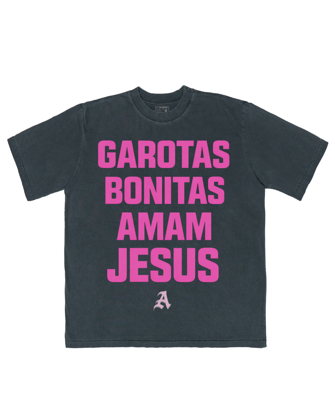 CAMISETA OVERSIZED 'PRETTY GIRLS - PORTUGUÊS' [FRENTE]
