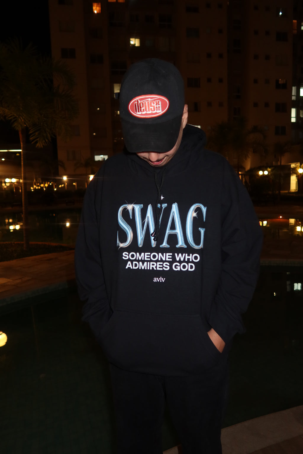 MOLETOM CANGURU ‘SWAG'