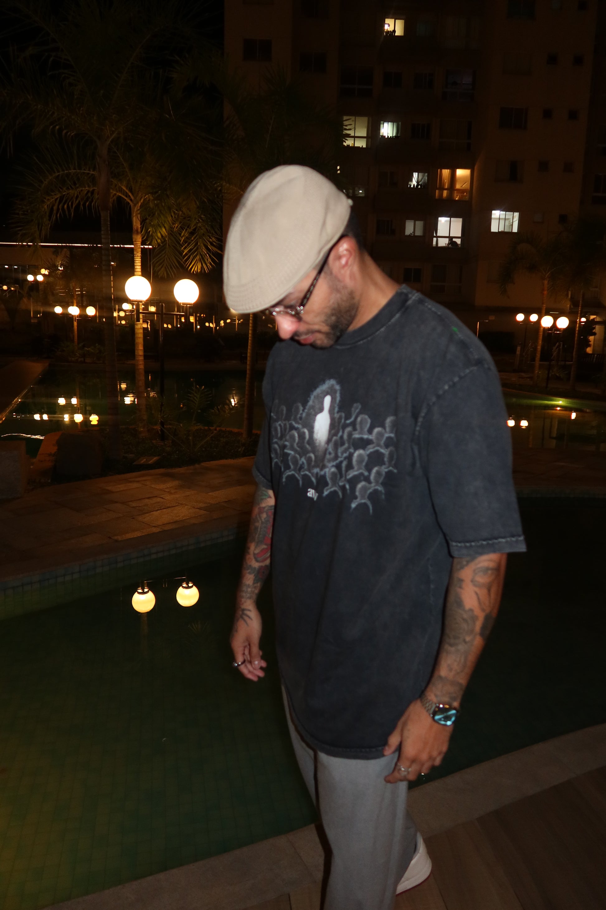 TEE OVERSIZED 'PREACHER'