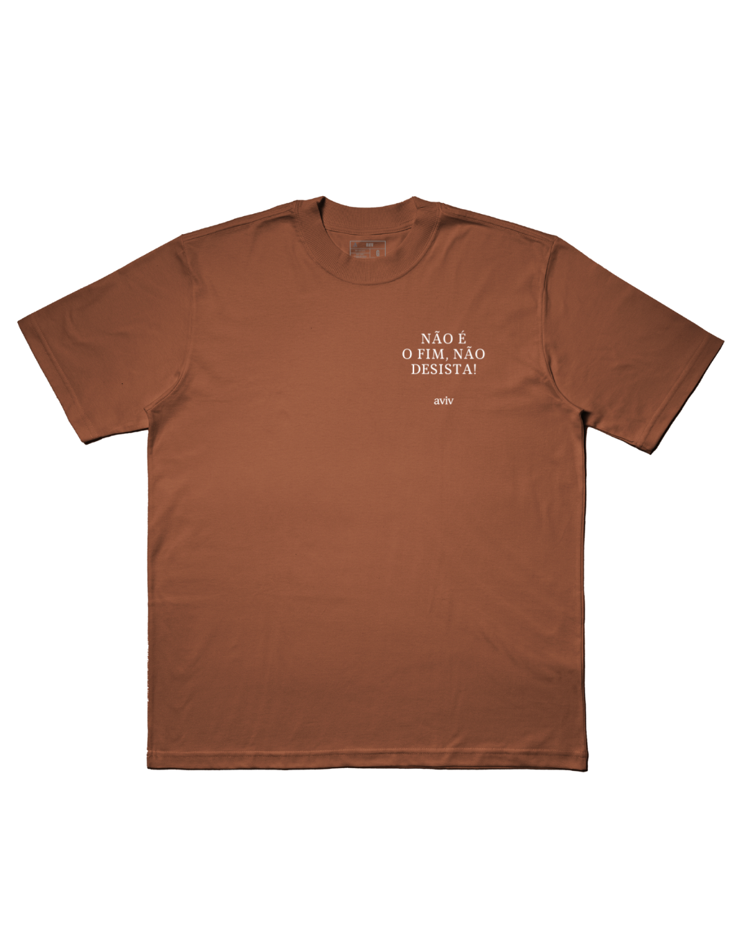 TEE OVERSIZED 'NÃO DESISTA'