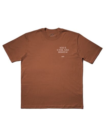 TEE OVERSIZED 'NÃO DESISTA'