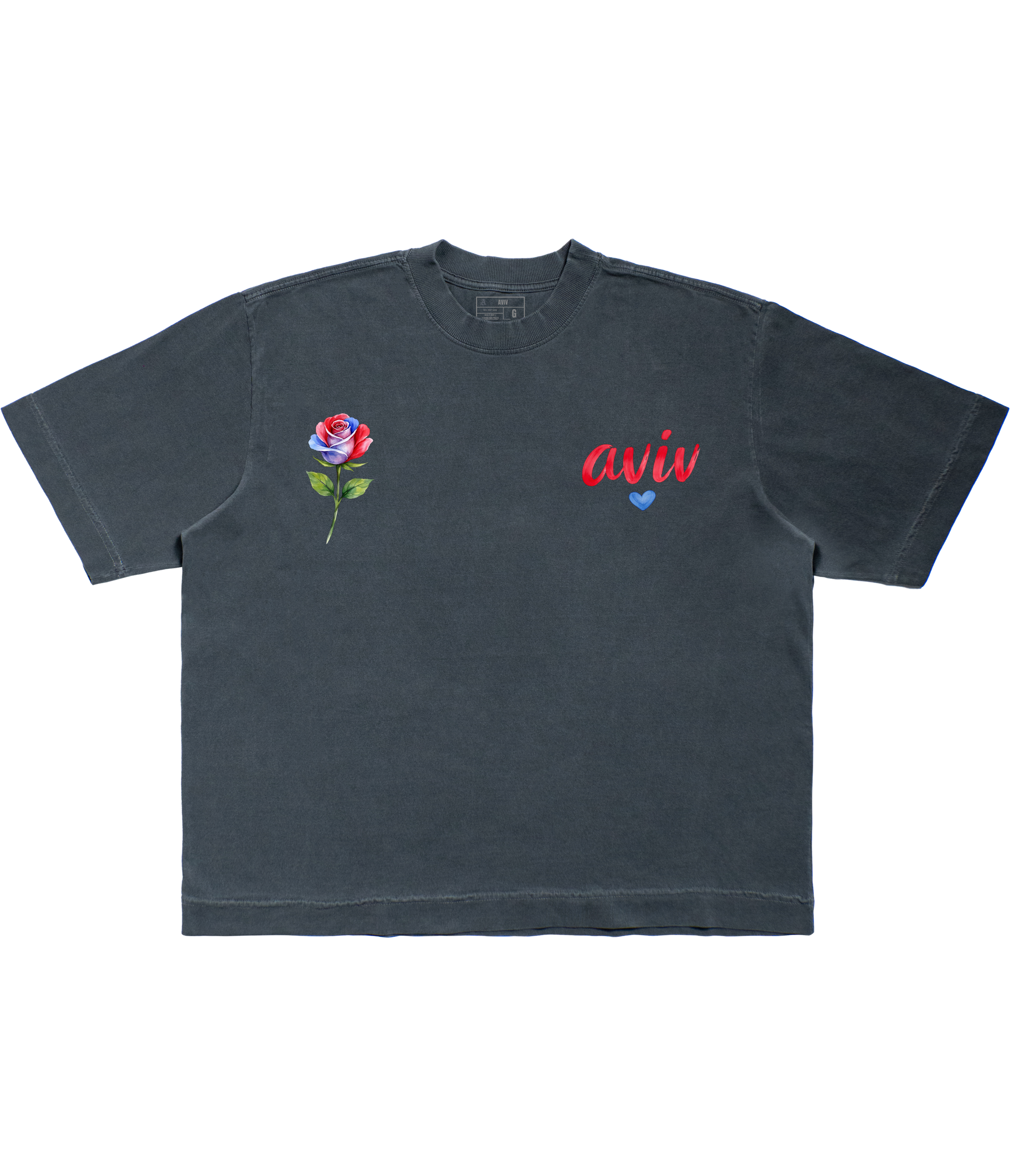 TEE BOXY 'ROMÂNTICOS'