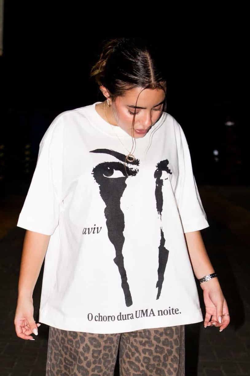 CAMISETA BOXY 'CHORO' [FRENTE]