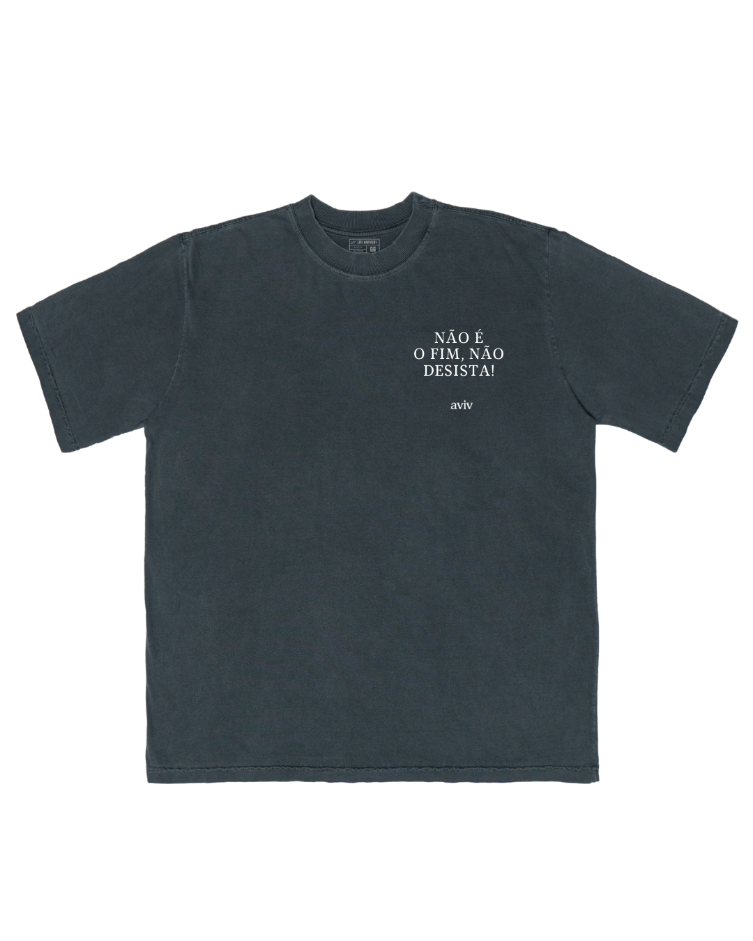 TEE OVERSIZED 'NÃO DESISTA'