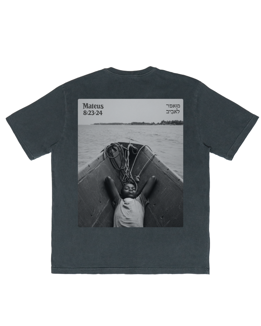 CAMISETA OVERSIZED 'BARCO' [FRENTE E COSTAS]