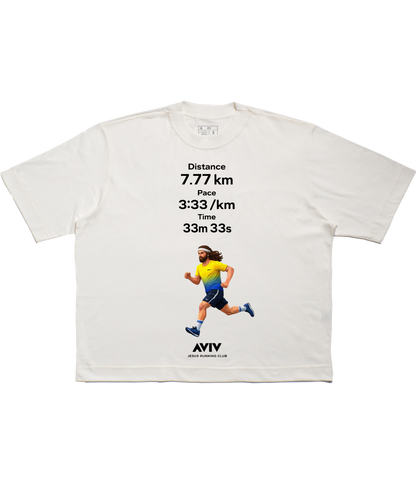 TEE BOXY 'JESUS RUNNING CLUB'