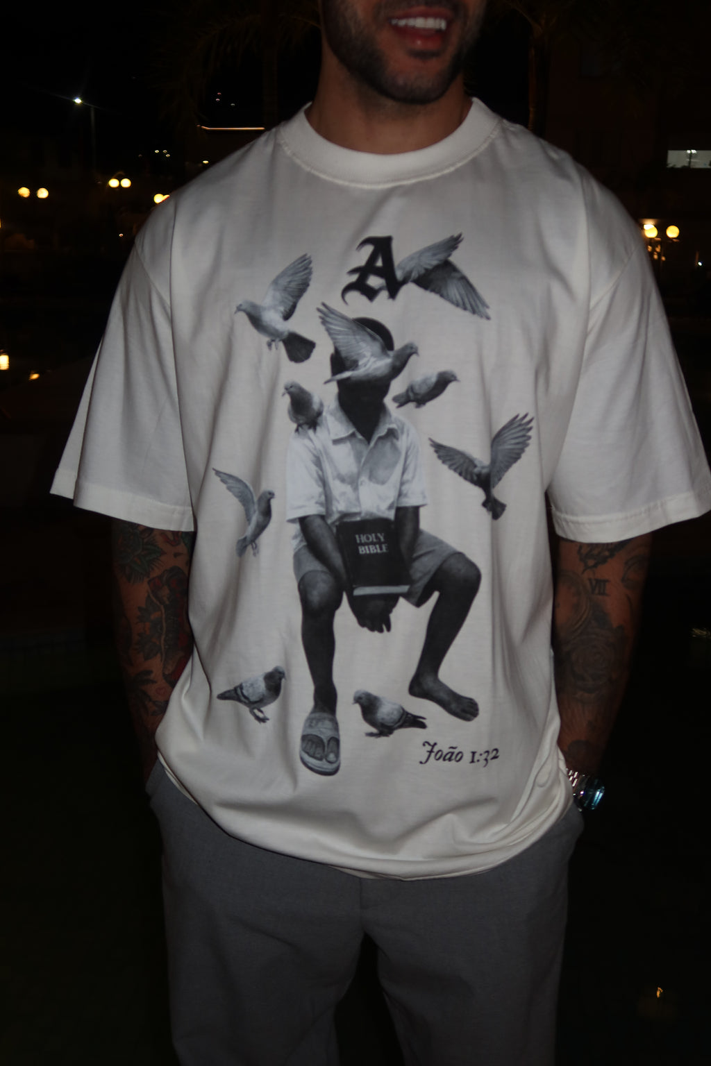 CAMISETA OVERSIZED 'HOLY SPIRIT' [FRENTE]