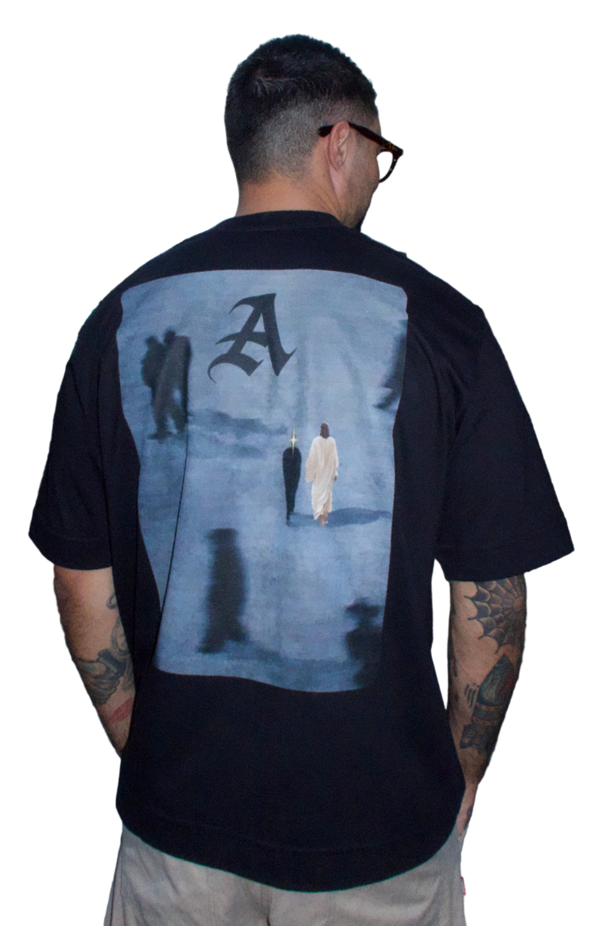 TEE OVERSIZED 'BEST FRIEND'