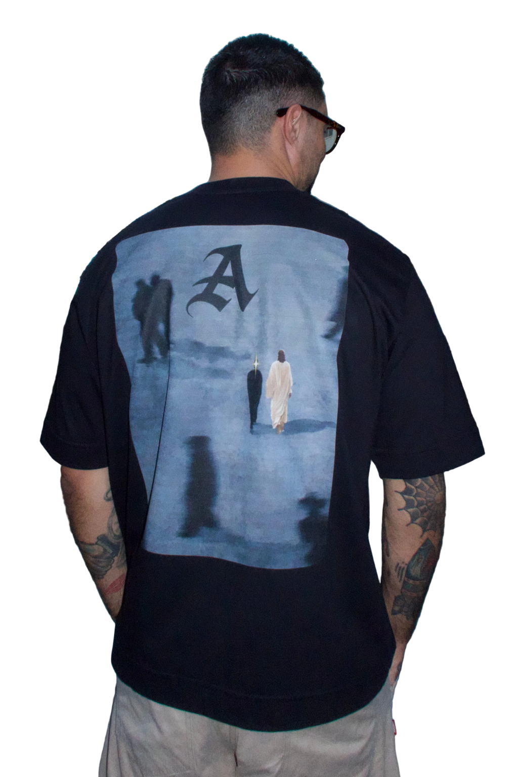 CAMISETA OVERSIZED 'BEST FRIEND' [FRENTE E COSTAS]