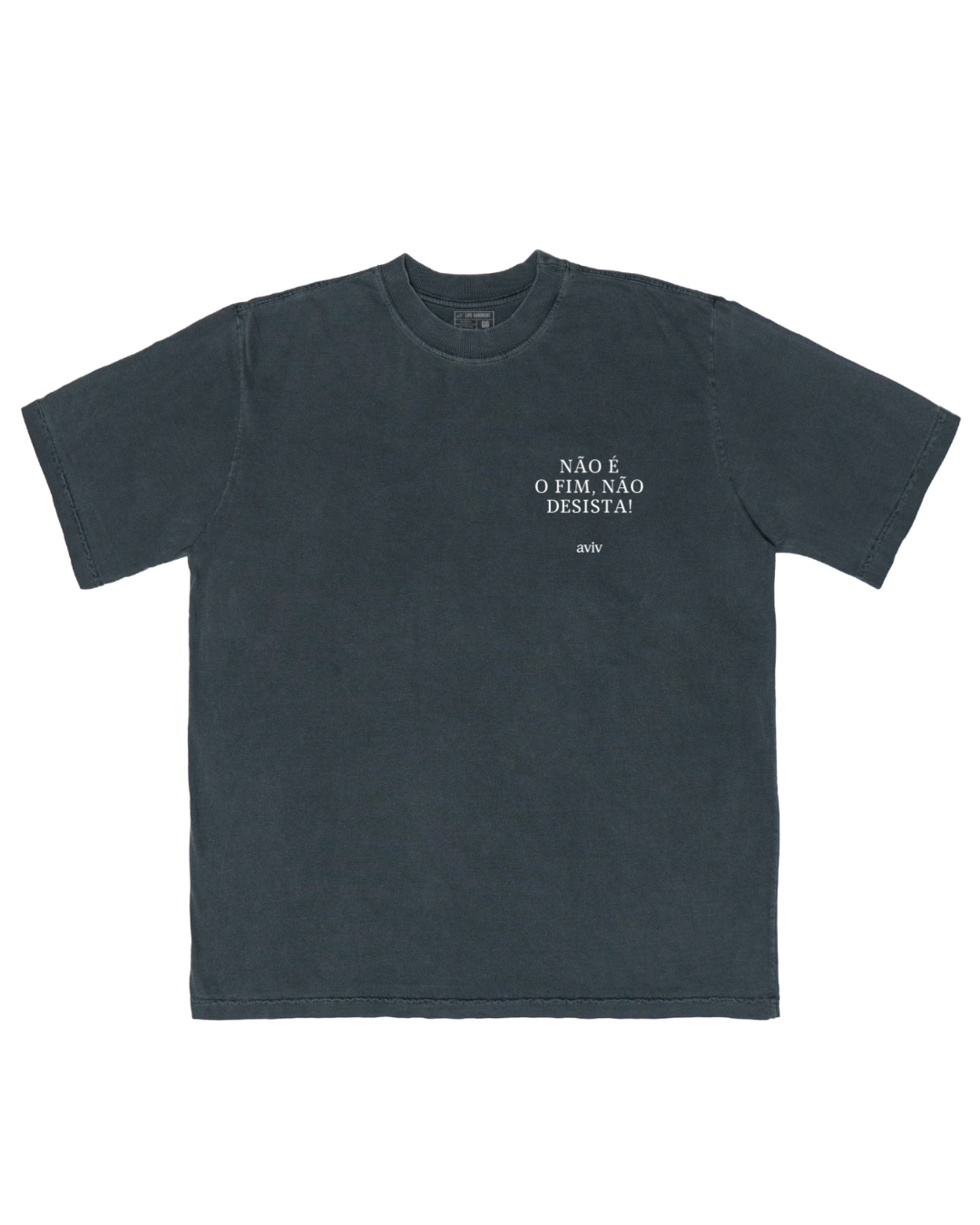 TEE OVERSIZED 'NÃO DESISTA'