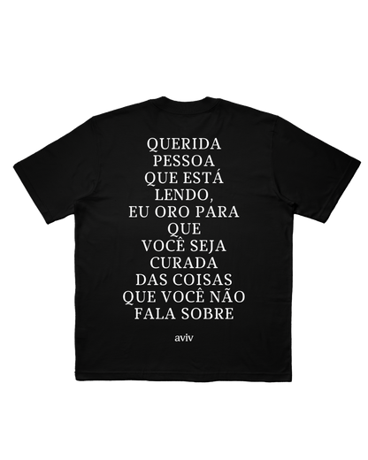 TEE OVERSIZED 'NÃO DESISTA'