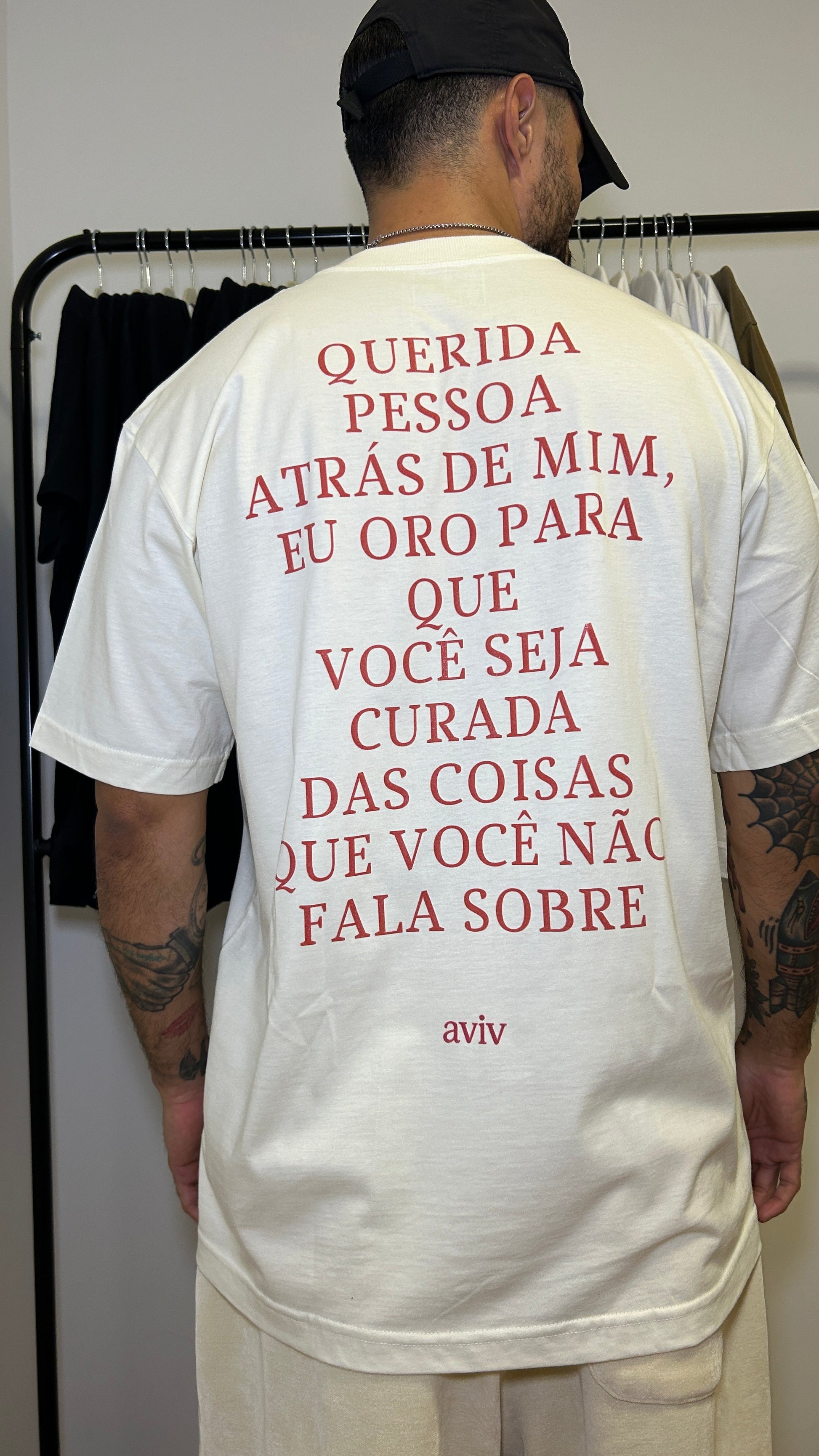 TEE OVERSIZED 'NÃO DESISTA'