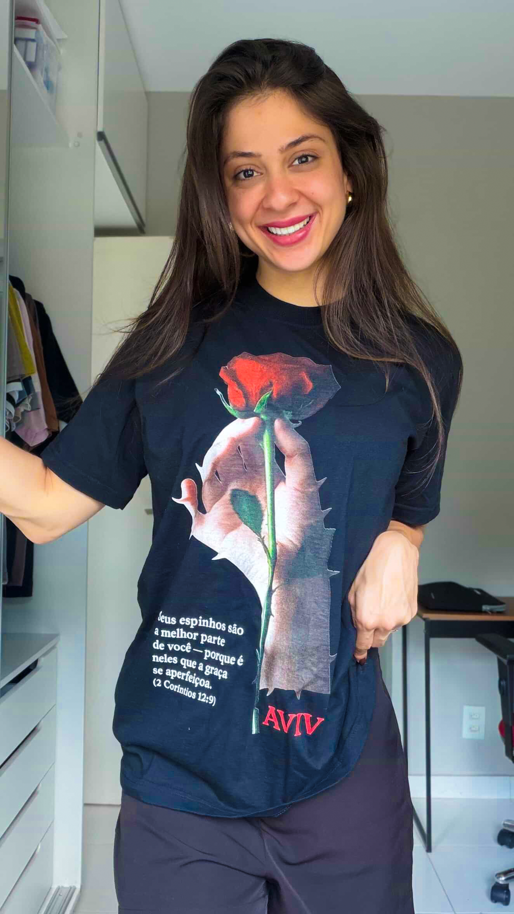 CAMISETA OVERSIZED 'ESPINHOS' [FRENTE]