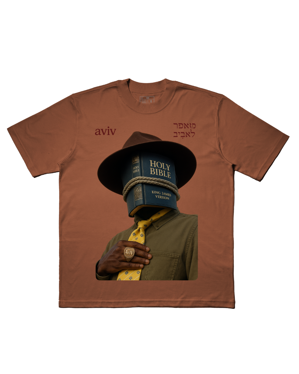 CAMISETA OVERSIZED 'BIBLE FACE'