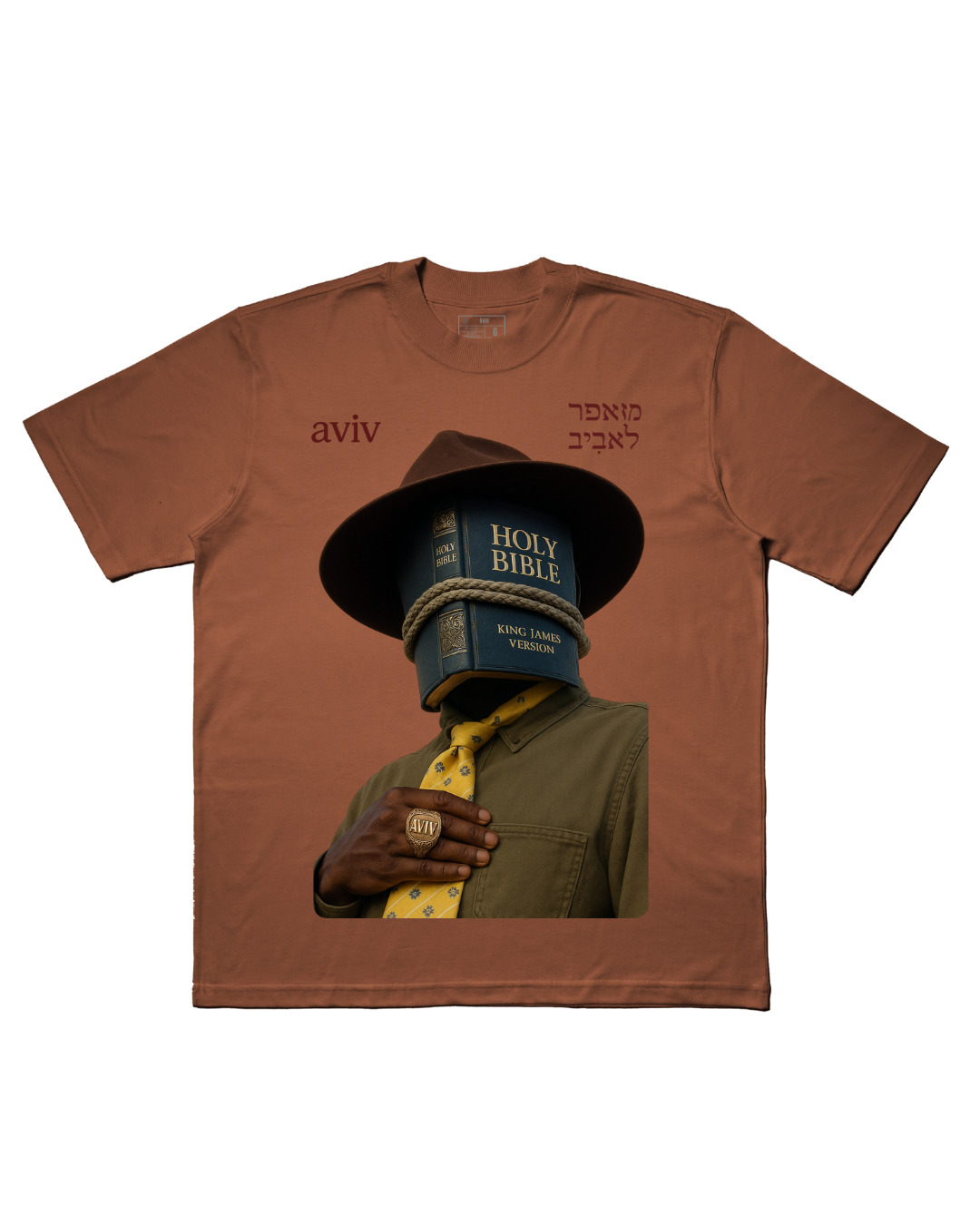 TEE OVERSIZED 'BIBLE FACE'